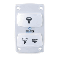Control Panel Silent Electric Toilet Rocker Switch 