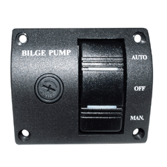 Bilge Pump Control Switch Waterproof & Illuminated