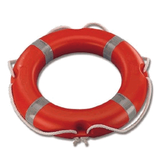 Ring Lifebuoy 2.5kg Orange 50 x 65cm SOLAS & IMO