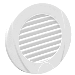 Ventilation Shaft Grilles Cover Ø102mm White