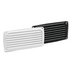 Ventilation Shaft Grilles Cover 200 x 100mm White