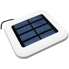 Solar Cell for Autonomous Solar Powered Fan White