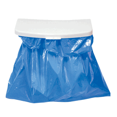 Trash Bag Holder 'Store-All' 28 x 13.7 x 6.5cm White