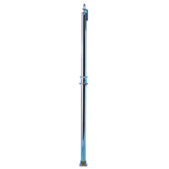 Ski Pole Stainless Steel 40mm dia. x 1230mm length