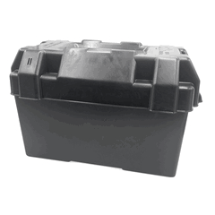 Battery Box Large Black  410x200x250(H) mm