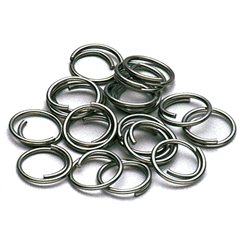 Split Ring 10mm Stainless Steel (5 On Backing Card)