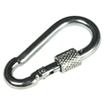 Snap Carabiners / Carbine Hooks with Screw Lock