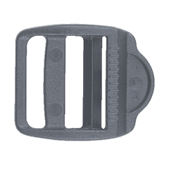 Ladderlock Buckle 40mm Webbing Black Nylon