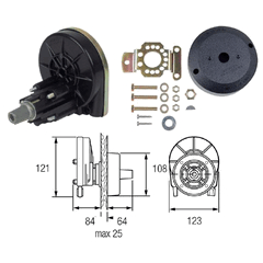 AquaFlex Steering Helm Light Duty