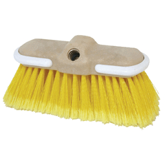 Boat Wash Brush 'Flow Thru' Medium Bristle 6.5cm Yellow