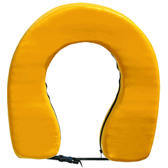 Horseshoe Lifebuoy ''Basic I'' 140N Yellow