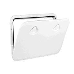 Top Line Hatch 460 x 525mm White ISO12216