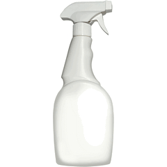 Bottle and Spray Head 750ml White