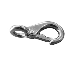 Snap Hooks #0 Stainless Steel 53mm Long 10mm Eye