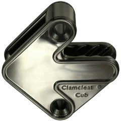 Clamcleat 6mm Cub Black