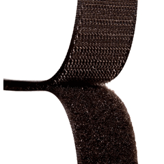 Catchy H&L 25mm Black Sew-On Hook & Loop