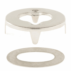 DOT Common Sense Turnbutton Sets Eyelet With Long Prongs & Plates