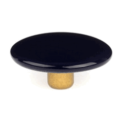 DOT Button Snap Fasteners Button Navy Blue Nickel 5mm Barrel