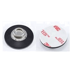 YKK® SNAD® Stud 25mm Black Flexible Adhesive