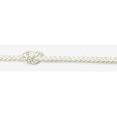 8 Plait Pre-stretched Polyester - 8mm White - 100m Reel