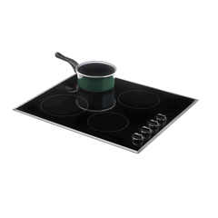 Ceramic Hob 4 - Rotary Control 230V 1 x 1800W, 1 x 1500W & 2 x 1200W Elements