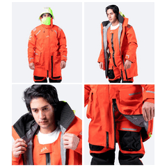 OFS900 Ocean X Jacket Yachting - Unisex - Flame Red - L