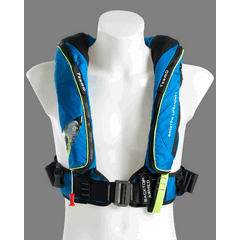 170N Offshore Lifejacket Hammar Blue Cover / Yellow Trim