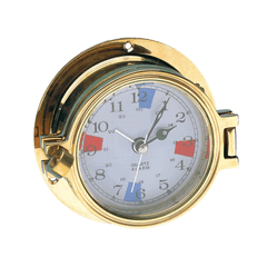Clock 3'' With Alarm Gold