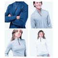 UVActive™ Zip High Collar Top
