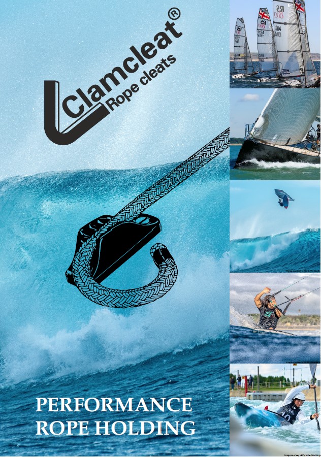 Front cover Clamcleat Catalogue