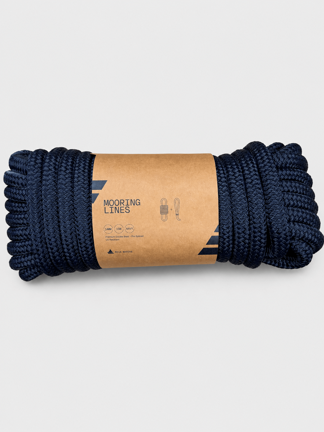 Aqua Marine 14mmx15m Mooring Line with Splice - Image 6
