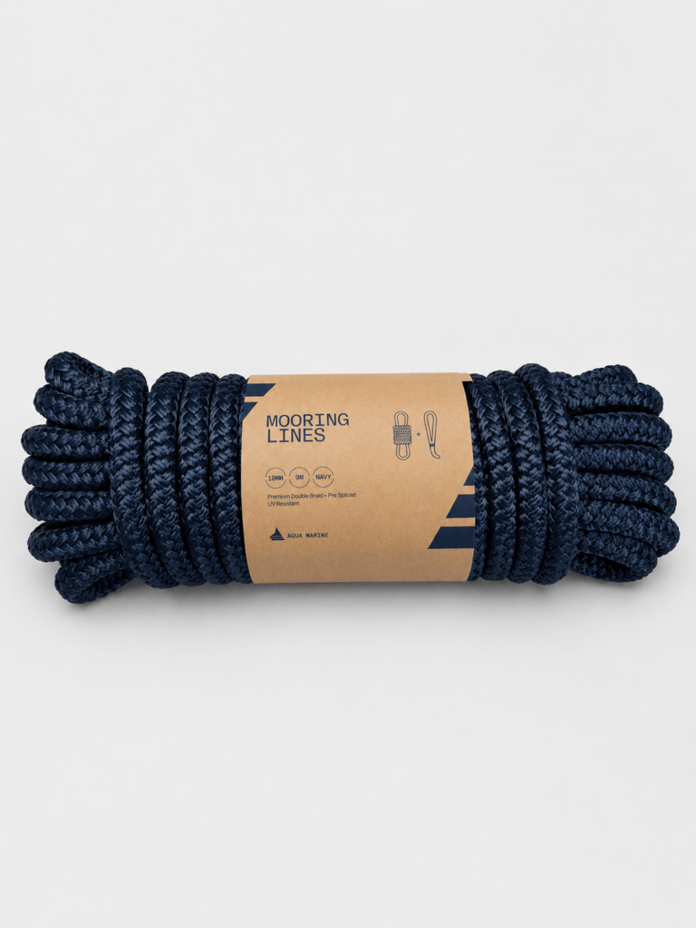 Aqua Marine 10mmx8m Mooring Line with Splice
