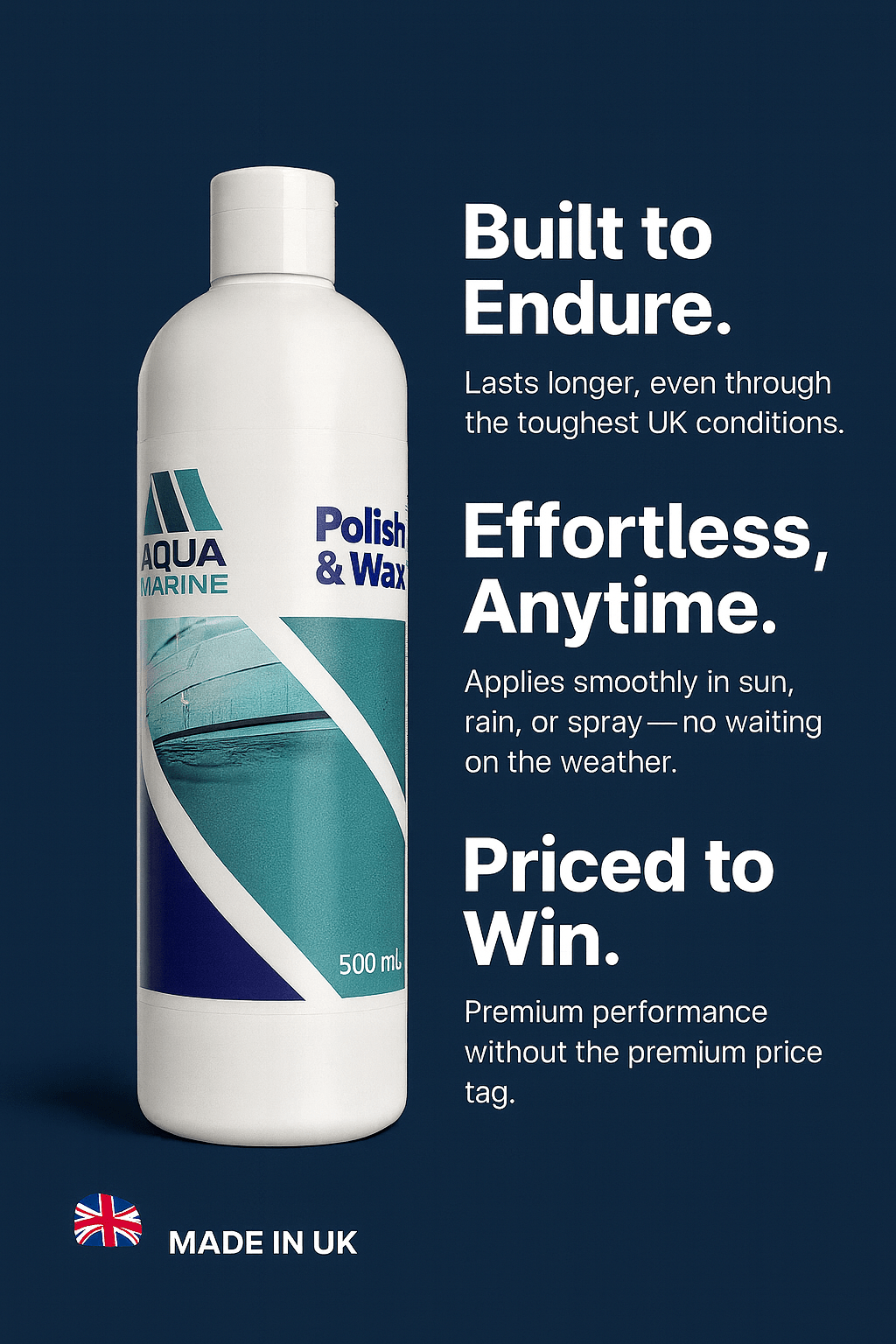 Aqua Marine Polish & Wax 500ML - Image 2