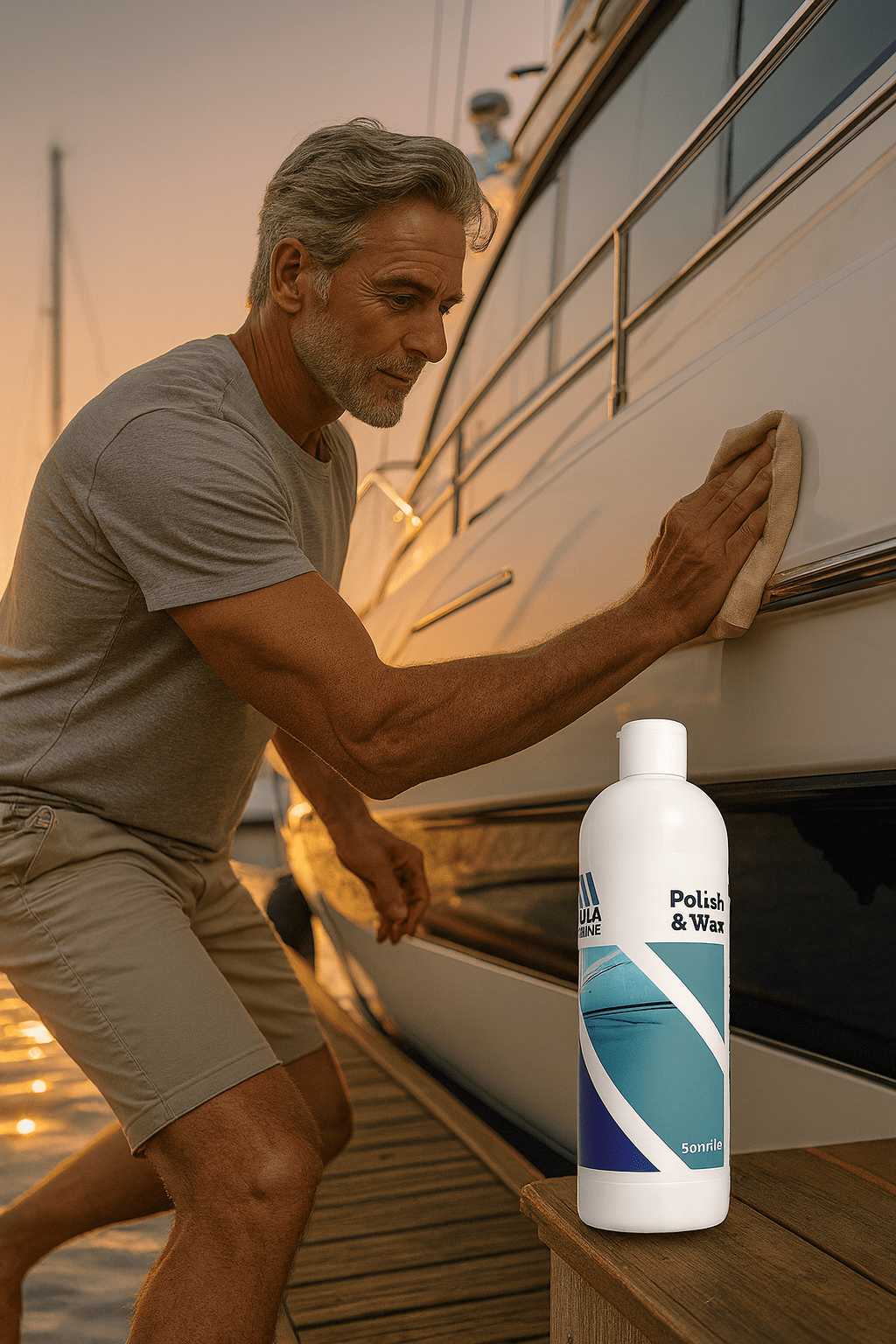 Aqua Marine Polish & Wax 500ML - Image 3